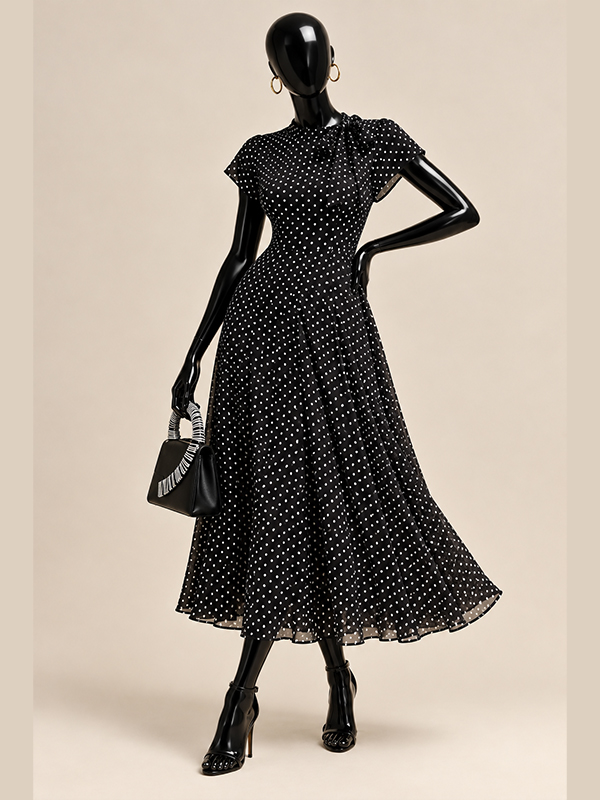 1 Check Gown Long